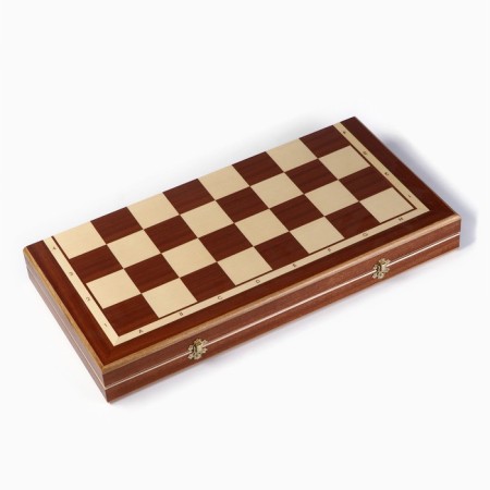 Chess Polish Madon "Marble", 55.5 x 55.5 cm, King H-10.5 cm, pawn H-7 cm-6