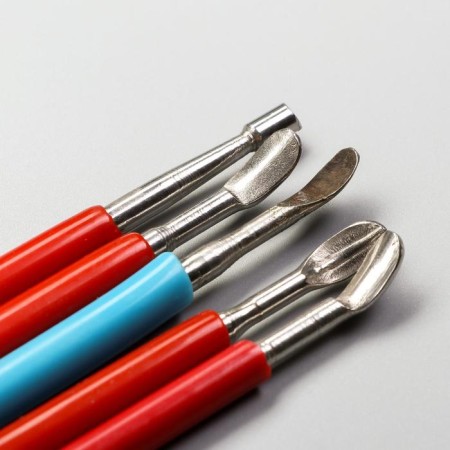 Tools for creativity set of 5 pcs plastic, metal 16 cm 17.5x7.5 cm-3
