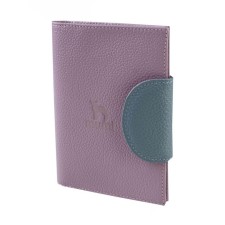 Cover for auto documents on the button, lilac color