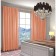Software curtains, size 150x240 cm - 2 pcs, color peach