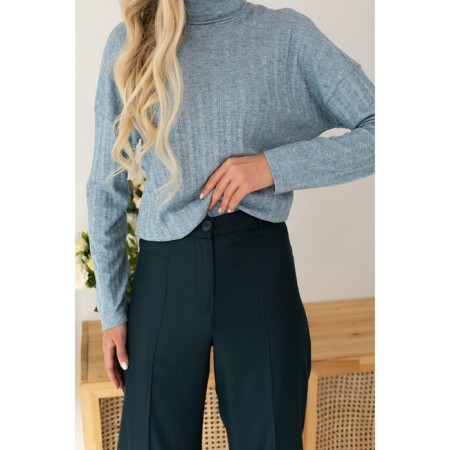 Female trousers, size 42, green color 60620-2