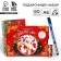 Gift set New Year's notebook, pen and lip balm "Fairytale New Year"