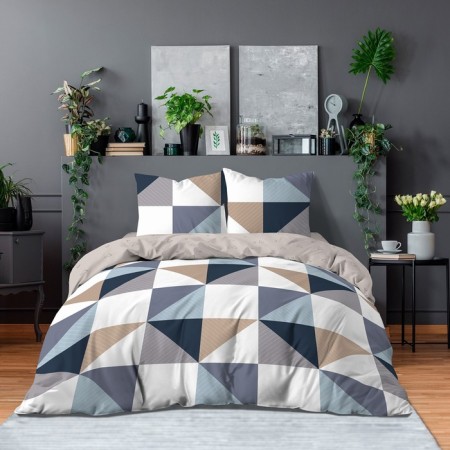 Bed linen duet, size 215x240 cm, 145x215 cm - 2 pcs, 70x70 cm - 2 pcs