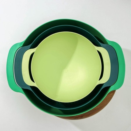 COMPACT kitchen set, 3 subjects: 4.5 l bowl, colander 22 cm, measured bowl 1.2 liters-1