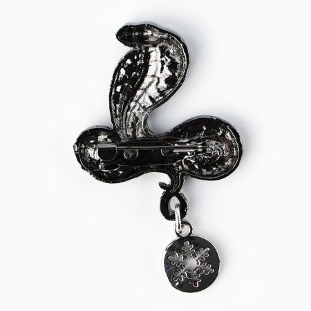 New Year's Brooch "Dreams" for the New Year, 6 x 8 cm-3