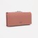 Women's wallet on magnets, pink color