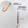 Umbrella - semi -automatic “pastel” cane, 16 knitting needles, r = 52 cm, pink color