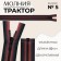 Lightning "Tractor", No. 5, detachable, machine gun, 50 cm, red/black color