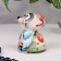 Souvenir "Mouse Grandmother", Gzhel, Color