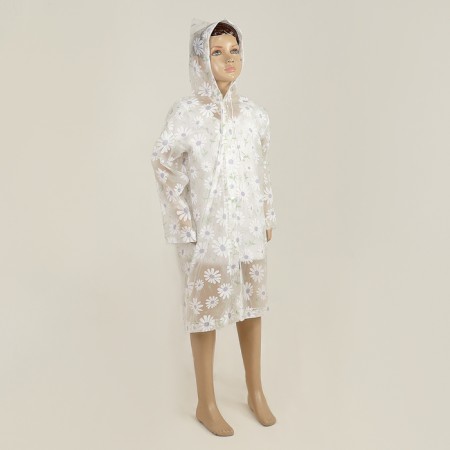 Children's raincoat "Chamomile", height 125-155 cm-7