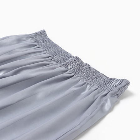 Female pajamas (shirt, trousers) KAFTAN "strip", gray-blue, r.48-50-8
