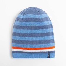 Hat for a boy, jeans color, size 50-52