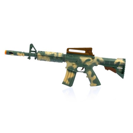 M-16 automaton, with targets, shoots suction cups-2