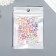 Decor for creativity plastic "Balls. Macaruns. Assorted" D = 3-8 mm, set 10 grams