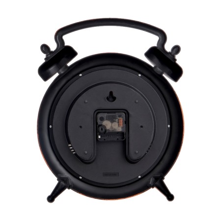 Wall clock, series: interior, "big alarm", smooth move, 38 x 28 cm-2