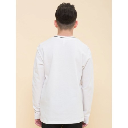 Jumper for boys, height 128 cm, milk color-2