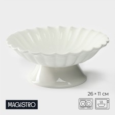 Cake for cakes and desserts Porcelain Magistro 