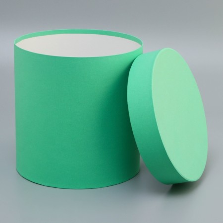 Box Gift round, "salad" 21*21*21cm-1