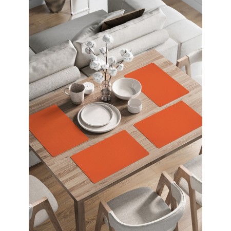 A set of napkins for setting the table "Classic canvas", rectangular, rounded edges, size 30x46 cm, 4 pcs