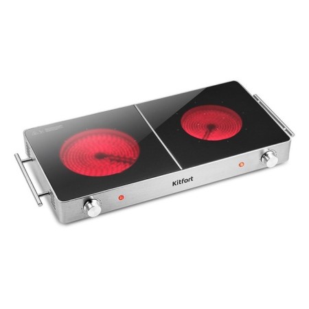 Infrared plate KitFort KT-150, 3000 W, cord 0.9 m-2