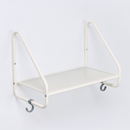 Wall -mounted shelf "Barcelona 11", 45 × 24.5 × 30 cm, white color-7
