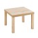 Table Lakk, 550x550x440, light oak