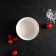 Porcelain salad Magistro "Elegy", 300 ml, d = 10.5 cm, white color