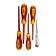 A set of dielectric berger screwdrivers, 5 items