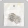 Decor Metal for creativity "Printing Press. Thank you" 3x3 cm