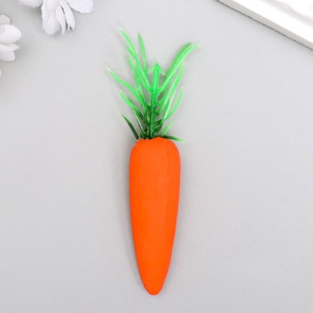 Easter decor "carrots" set 18 pcs carrots 8x1.3 cm, 8x8x8 cm-3