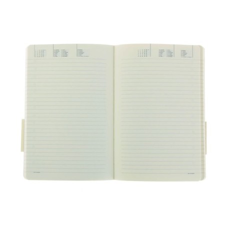 Deliciper of Leduced A5, 136 MEGAPOLIS FLEX sheets, artificial leather cover, block 70 g/m2, black-1