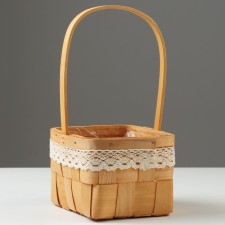 Playfish basket, 16 x 13 x 11/28 cm, sequoia