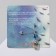 Bulak-reinforcing "for happiness and luck", 2.2 cm, blue color in silver