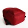 Youth backpack with lightning, external pocket, burgundy color