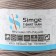 Knitted yarn secondary 90% cotton, 10% p/e, 100m/450 ± 50 g (gray-brown) mix