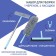 Universal cleaning set: pounded, microfiber brush, hunger, handle, filming