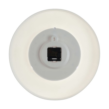 Watch Wall Round "Classics", silent, white rim, D-37 cm, Cypheblat 22 cm-2