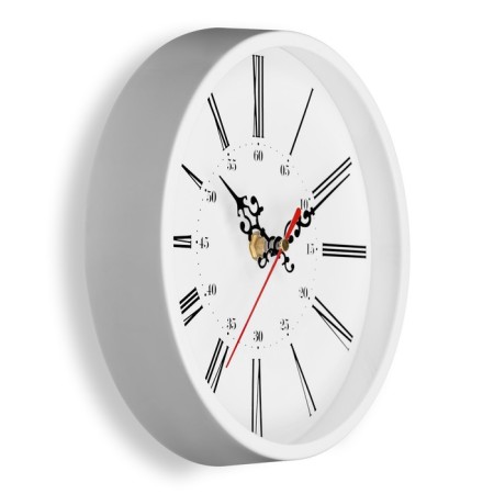 Walls wall, D-20 cm, interior, classic, "Roman numbers", silent-1