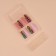 Follow nails "Bright leopard", 12 pcs, with adhesive plates, ballerina form, multi -colored