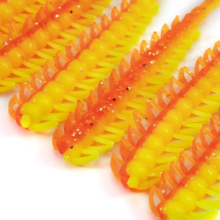 Twizer Yaman Pro Ruff, r.7.6 cm, color #25 - Sunshine, apple. 10 pcs.-2