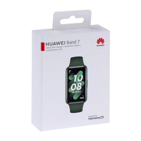Fitness bracelet Huawei Band 7, 1.47 ", pulsometer, oxygen level, notifications, green-4