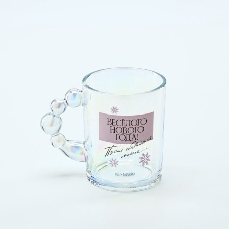New Year. Glass Glass "Fun New Year", 350 ml-1