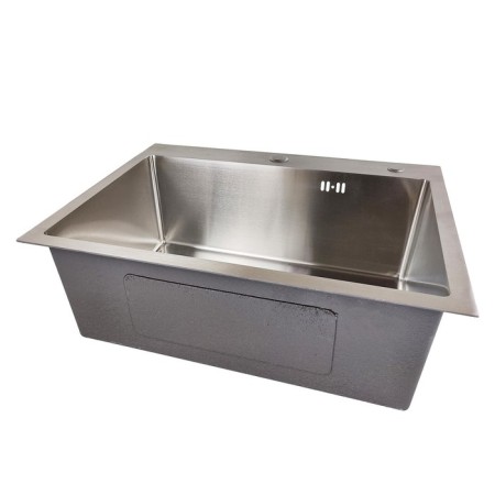 Kitchen sink Gerda GS 6045 S, 600x450 h = 200 mm, color satin-1