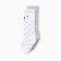 Golfs children's 2 pairs of crumb I, 12-14 cm, white / gray