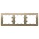 Frame SE AtlasDesign, 3-fast, universal, champagne color