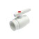 Valfex Optima crane, polypropylene, with a steel core ball, d = 63 mm