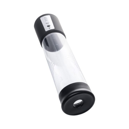 Automatic pump for the penis Sexus Men Expert Gunnar, ABS plastic, black, 28 cm-2