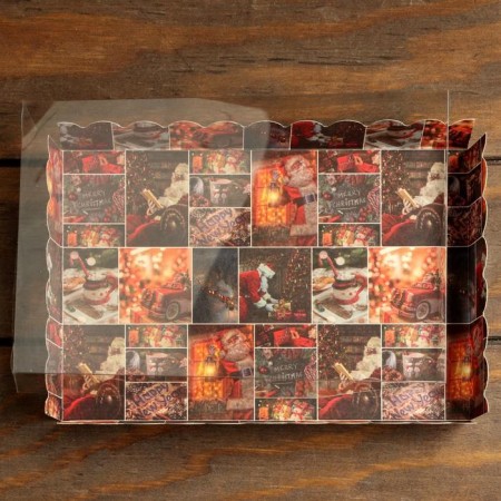 Santa cookie box, 22 x 15 x 3 cm-3