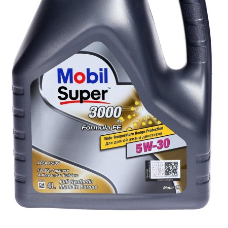 Motor oil Mobil Super 3000 X1 F-Fe 5W-30, 4 l synthetics-1