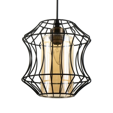 Lamp Bayerlux "Alauser" E27 40W Black 19x19x22-122 cm-1